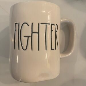 Rae Dunn Coffee Mug “Fighter”